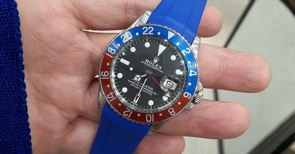 Best Straps for the Rolex GMT-Master II 1675 (40mm) - Helvetus
