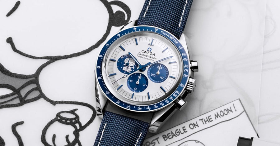 Omega Speedmaster Silver Snoopy Award 310.32.42.50.02.001 Strap Guide – Best Rubber Straps & Fit - Helvetus