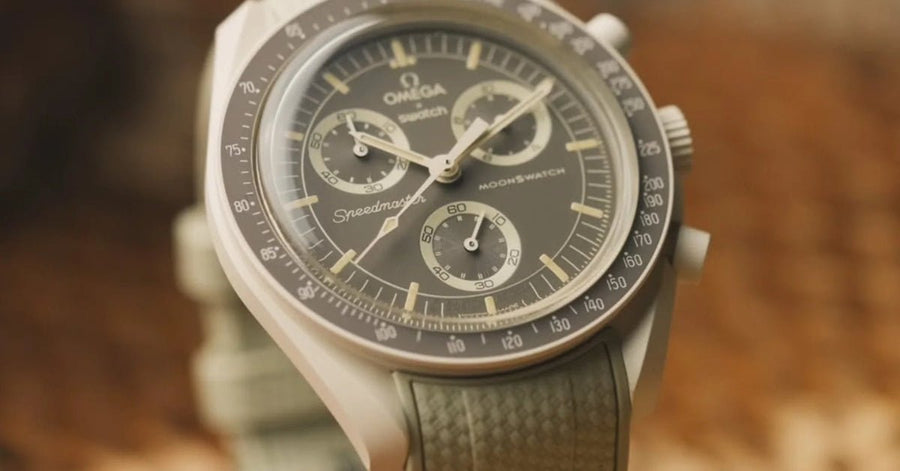 Omega X Swatch MoonSwatch Mission on Earth Desert Strap Guide – Best Rubber Straps & Fit - Helvetus