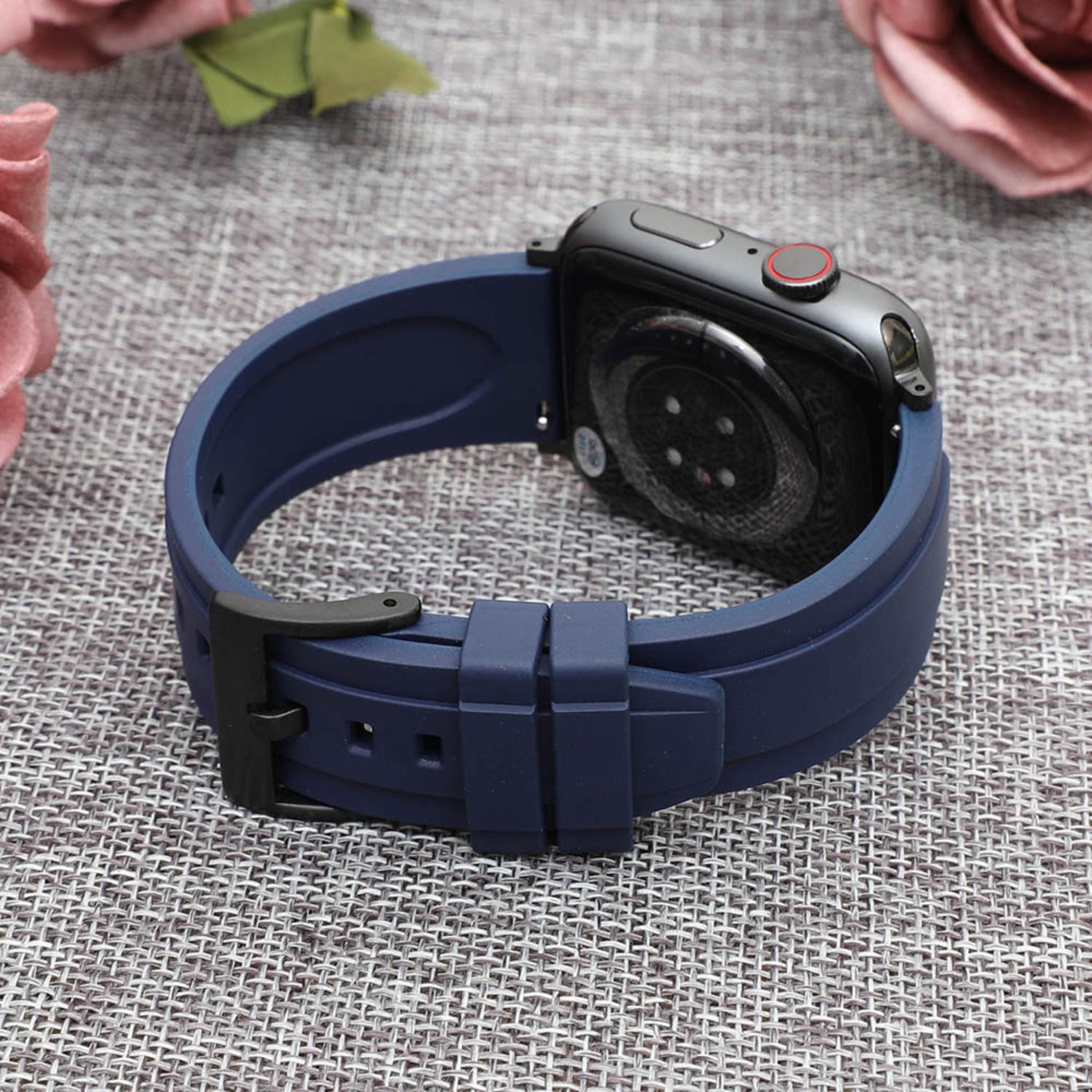 Rubber Strap - For all Apple Watch Models - Navy Blue