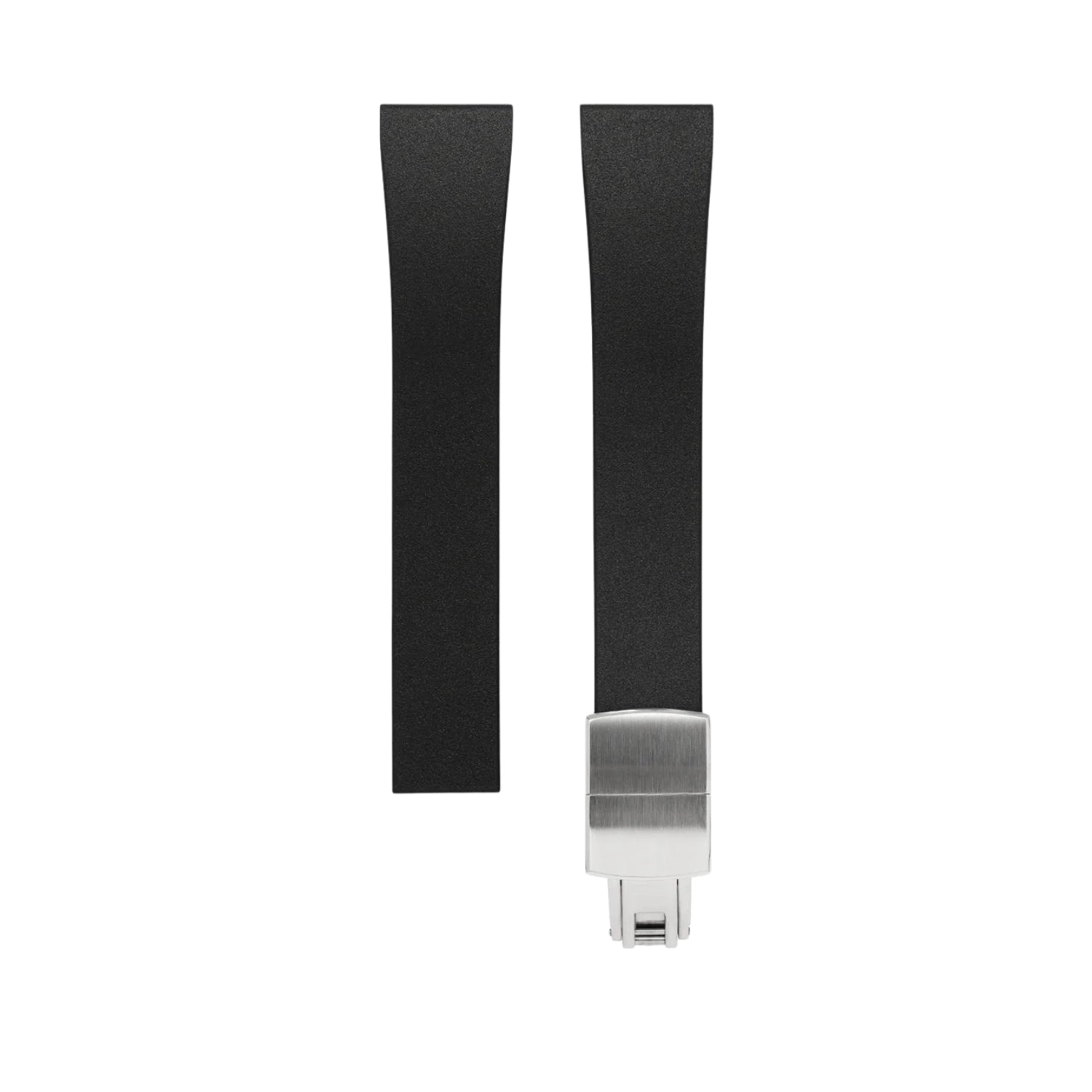 CTS Rubber Strap - Cartier Santos - Dumont - Black - Helvetus