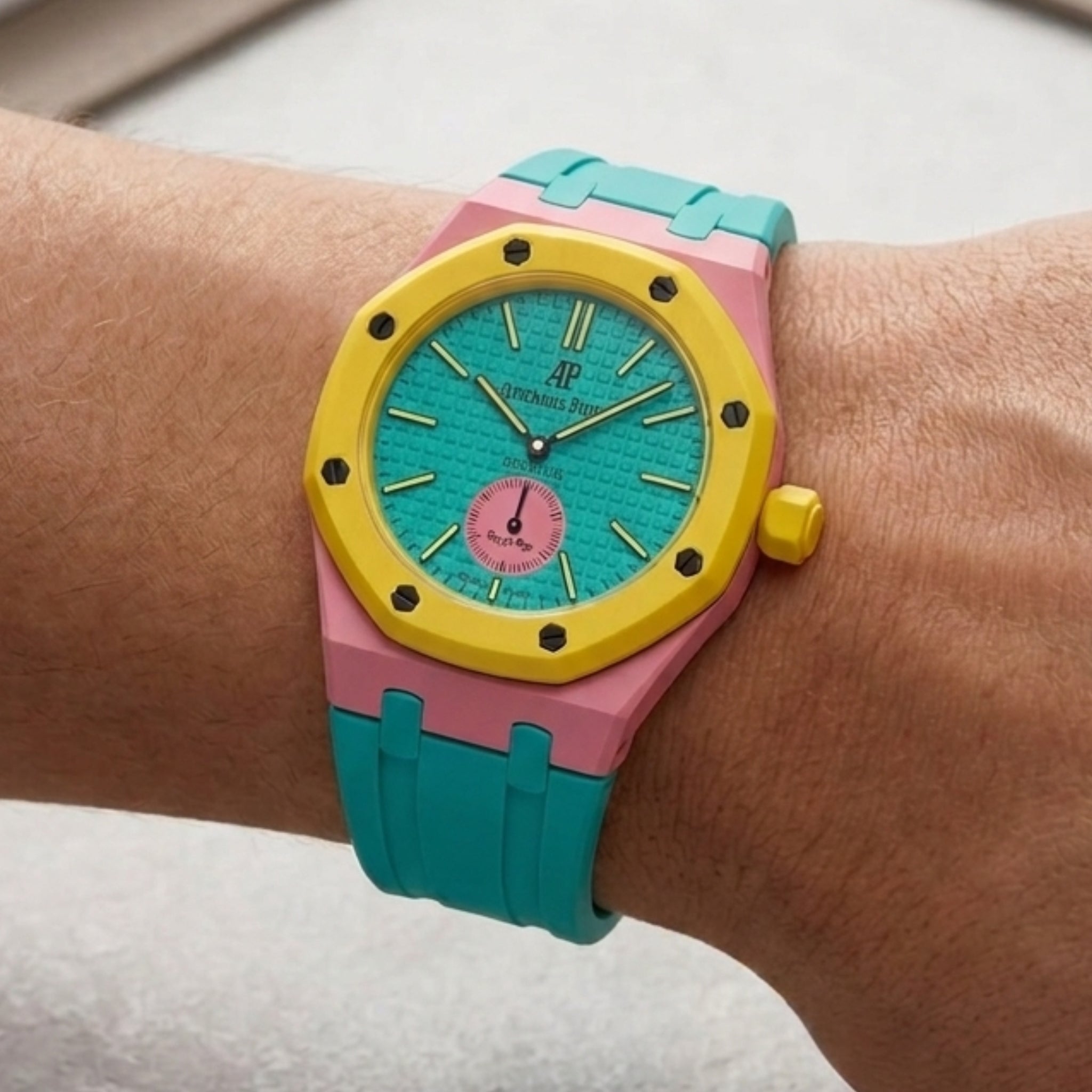Royal Pop Wrist Strap & Case — For Otg Roz (Savonnette, Crown at 3) - Helvetus