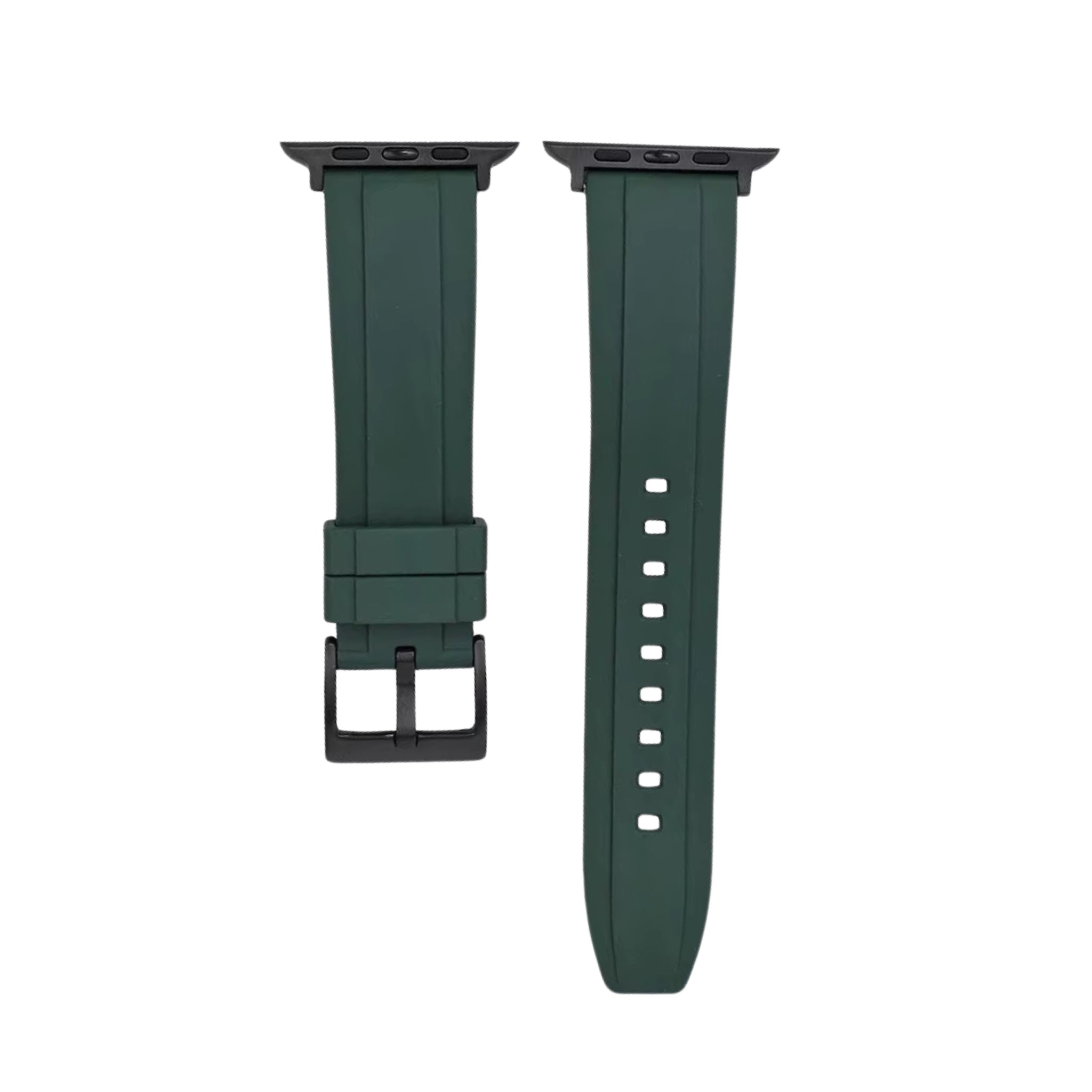 Rubber Strap - For all Apple Watch Models - Green - Helvetus