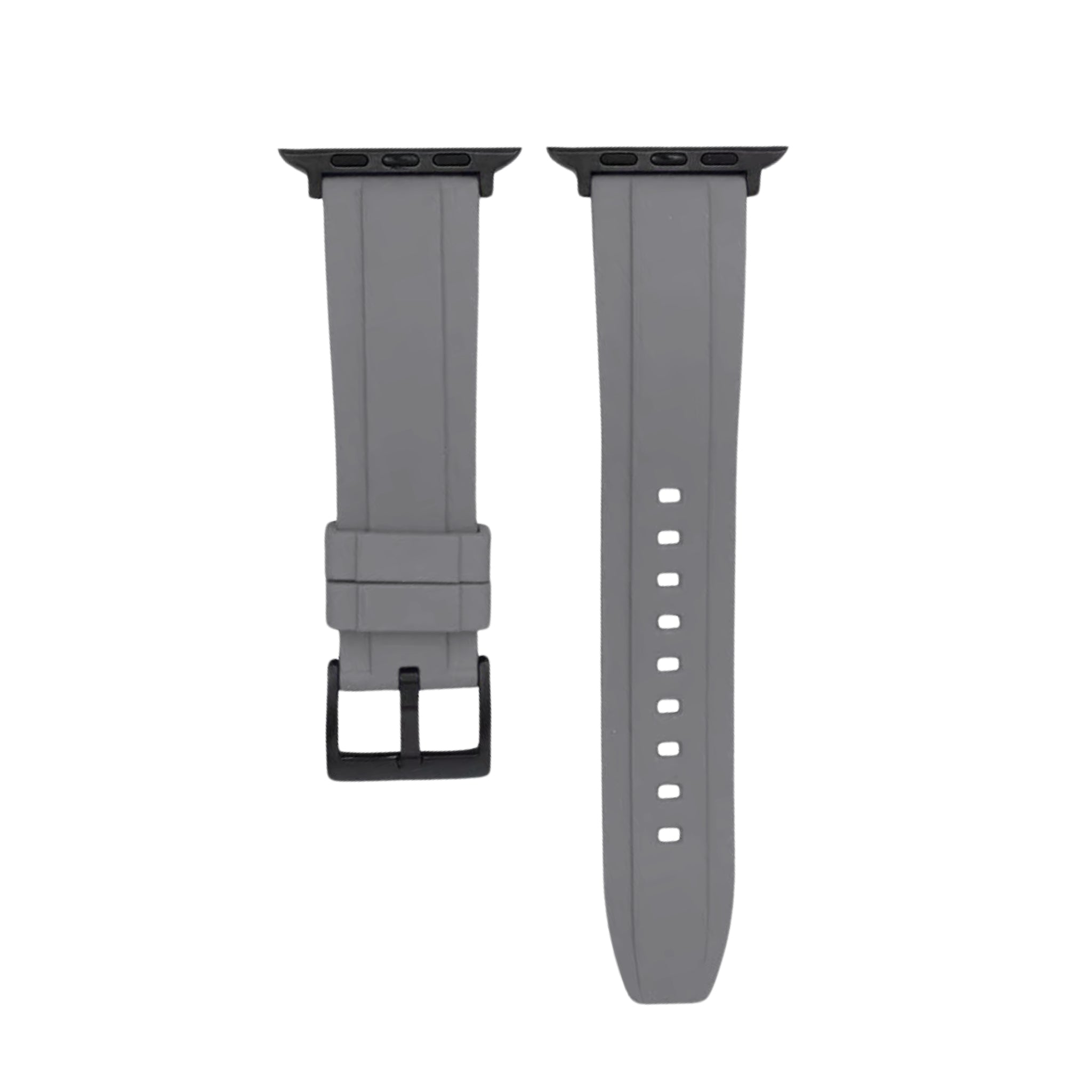 Rubber Strap - For all Apple Watch Models - Grey - Helvetus