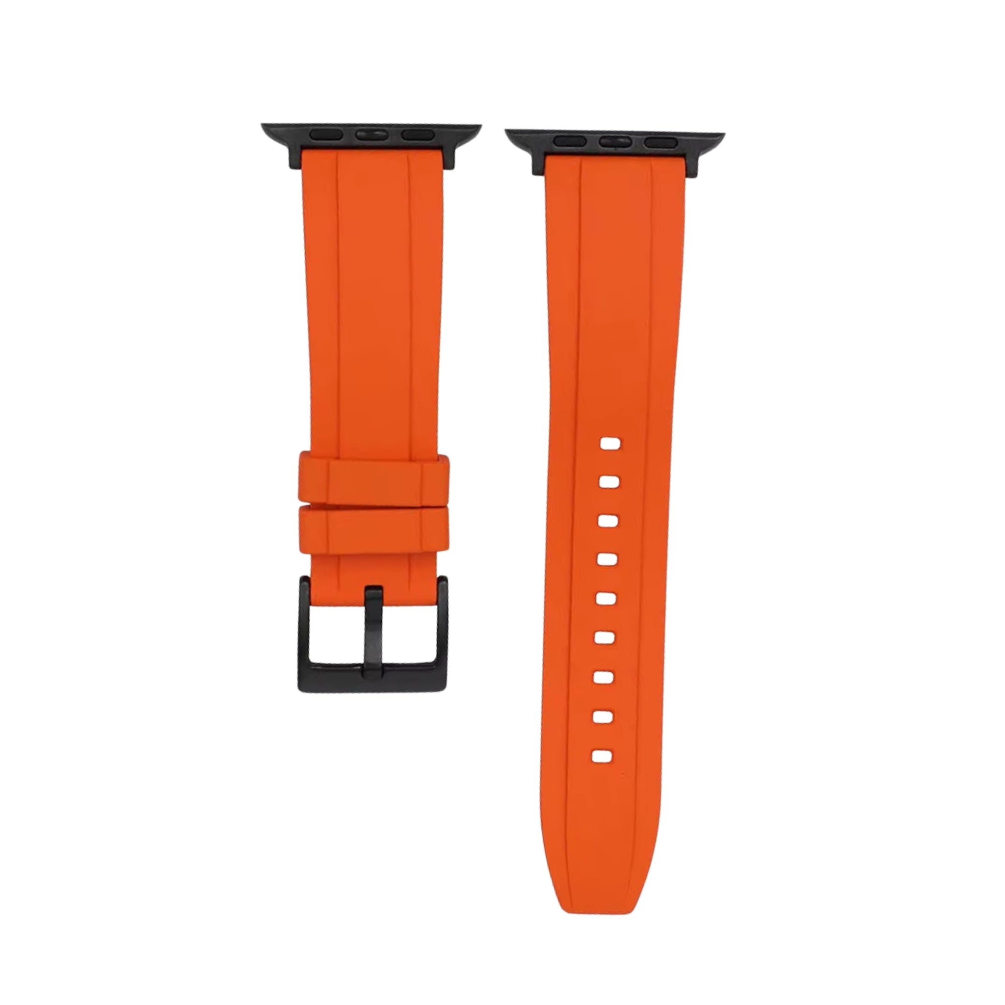 Rubber Strap - For all Apple Watch Models - Orange - Helvetus