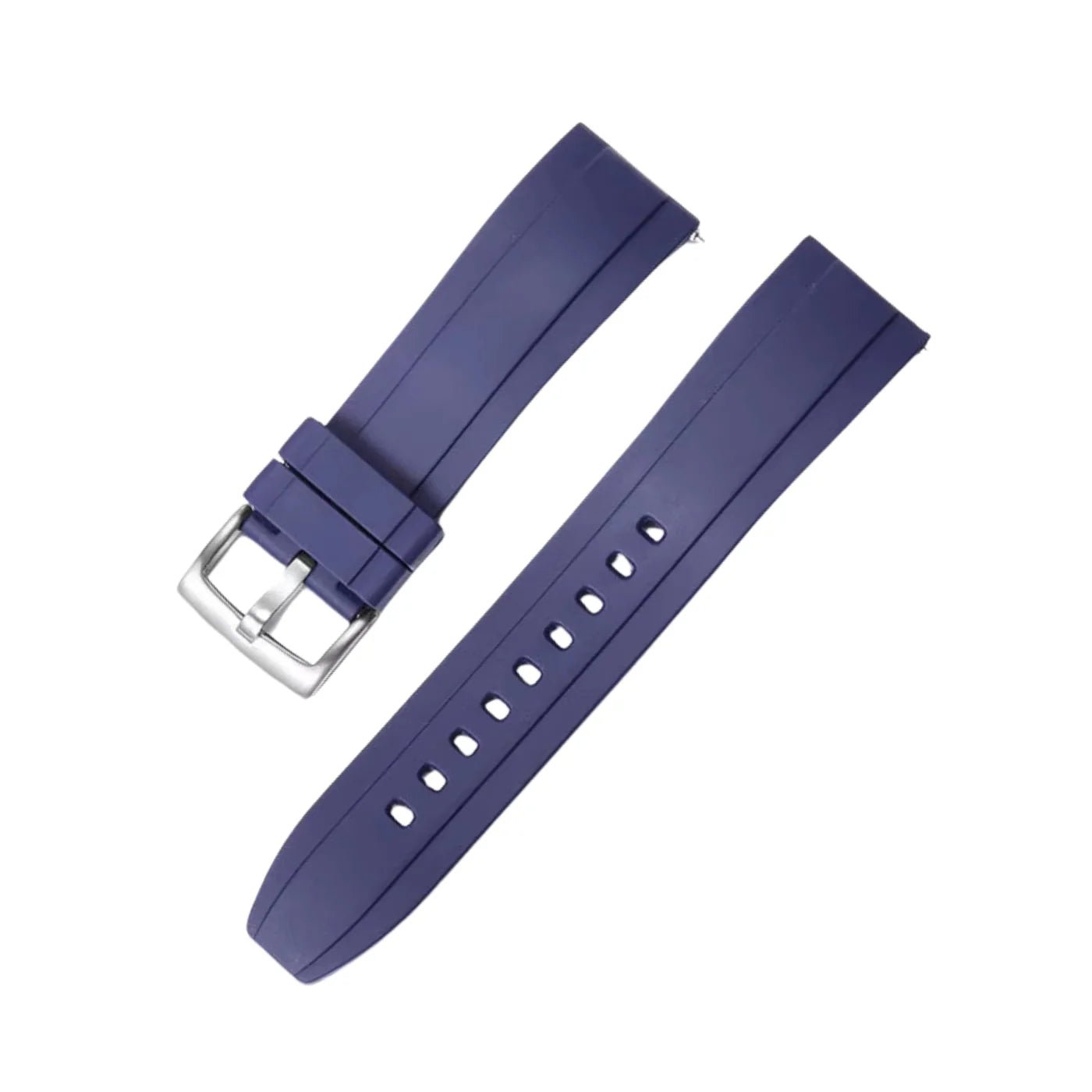 Rubber Strap - For all Breitling Avenger Models - Navy Blue - Helvetus