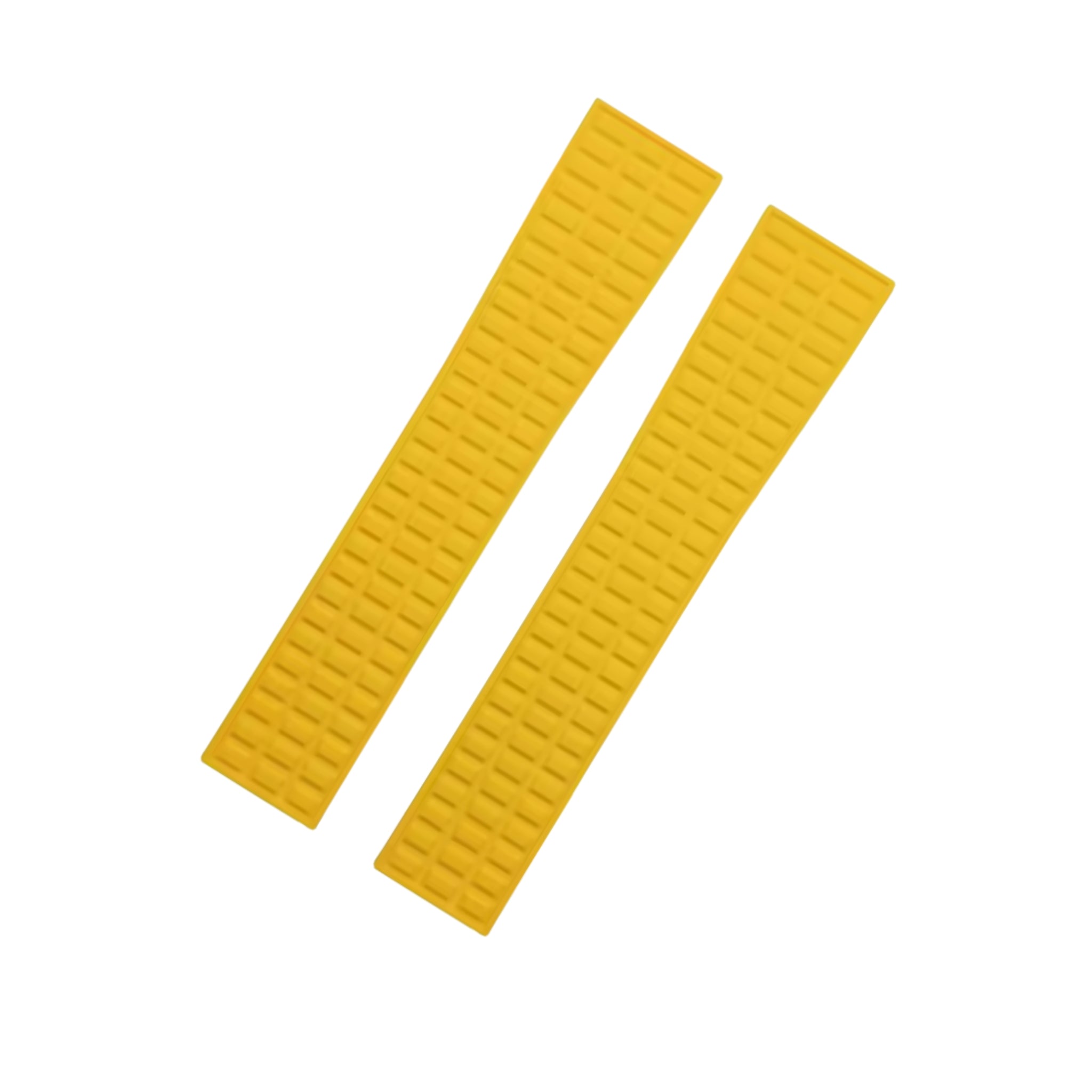 Rubber Strap - For Patek Philippe Aquanaut 5067A - 001, 5065, 5066, 5064 - Yellow - Helvetus