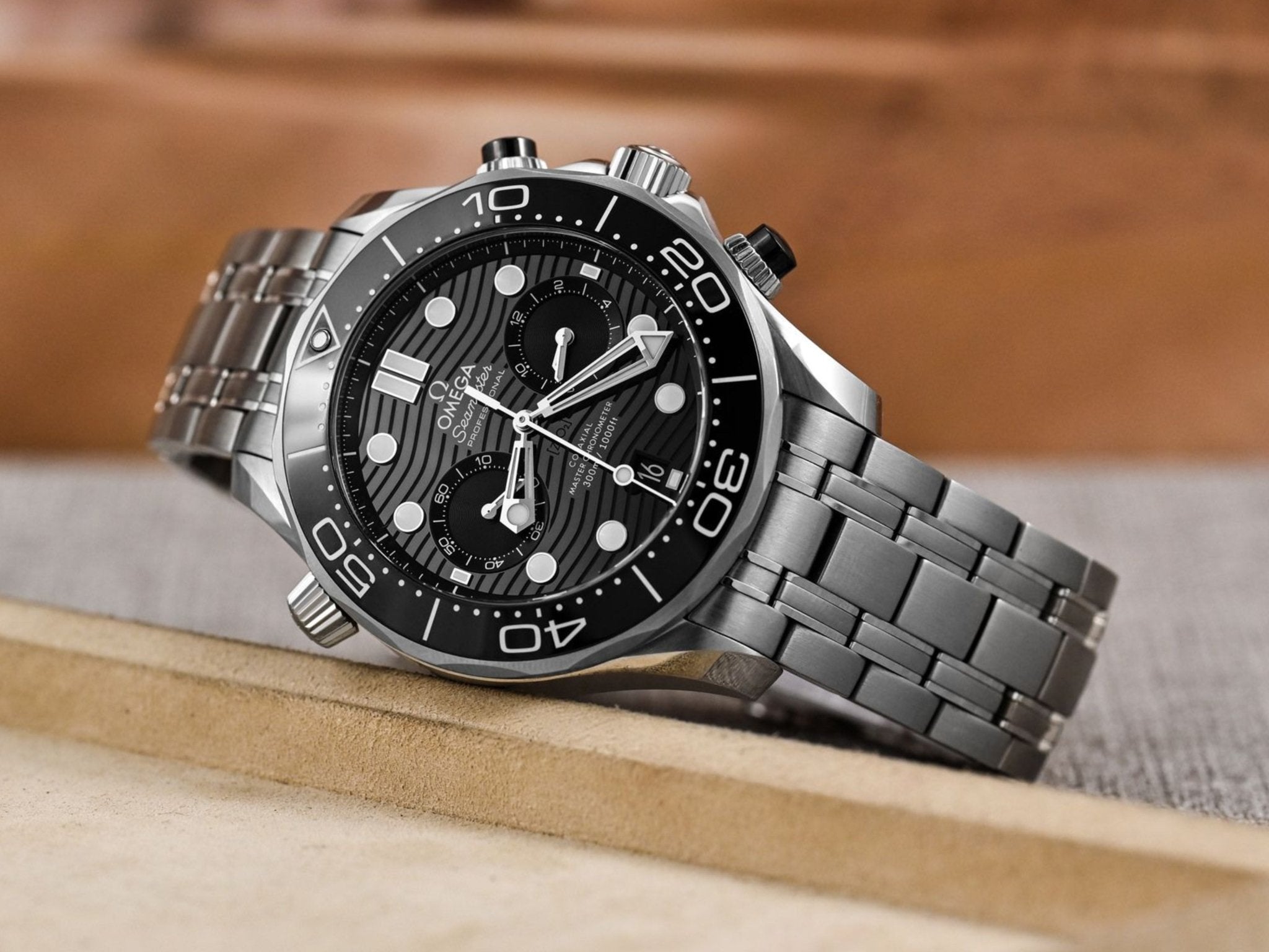 ネオメア　ジデコ Omega Seamaster Diver 300M Chrono 210.30.44.51.01.001 Straps