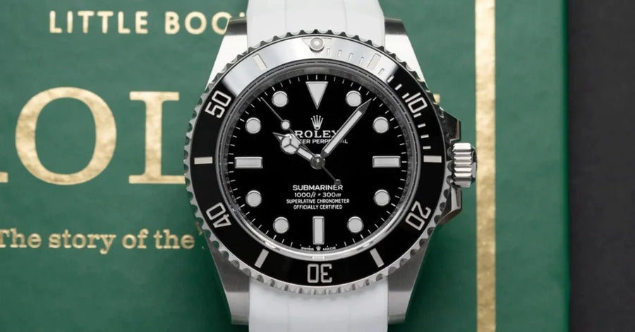 Best Straps for the Rolex Submariner 114060 40mm (A Real-World Strap Guide) - Helvetus