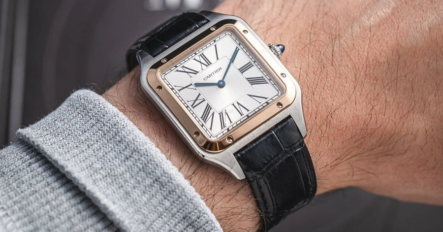 Cartier Santos-Dumont W2SA0017 Strap Guide – Best Straps for the XL Rose Gold Bezel - Helvetus