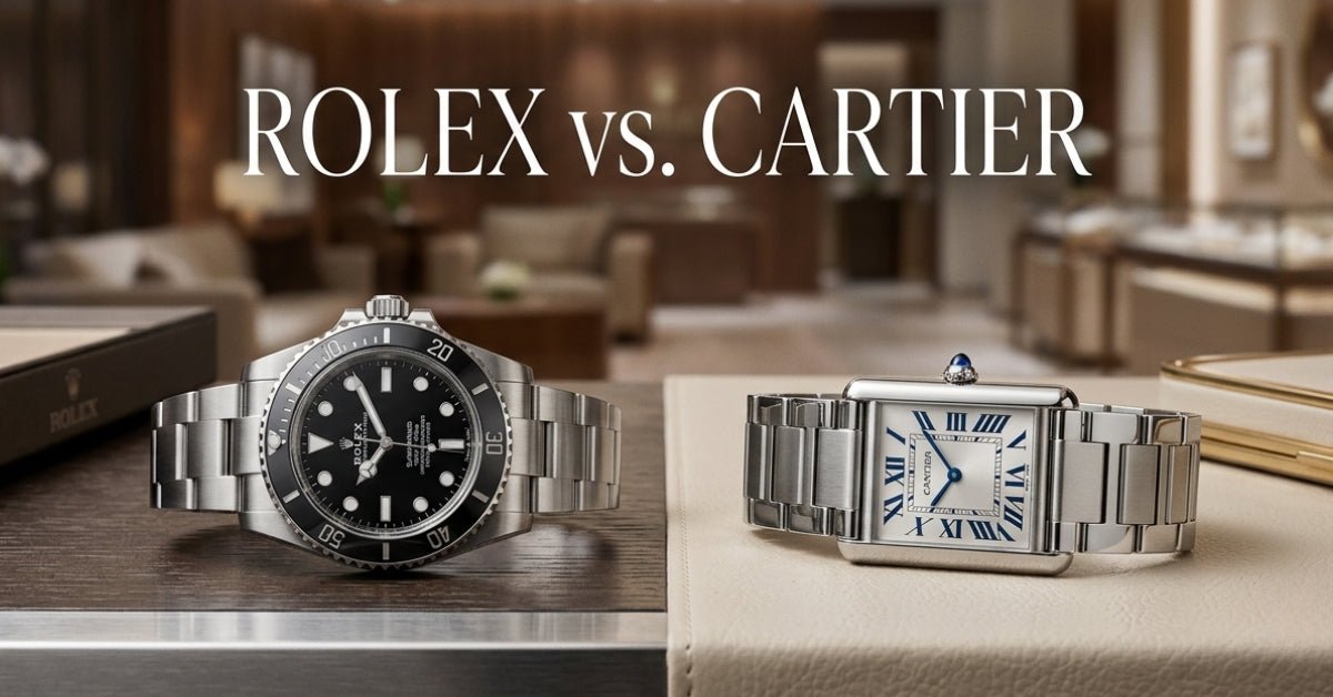 ROLEXとCartierの時計ケース Cartier vs Rolex 2026: The Watch World's Big Power Shift