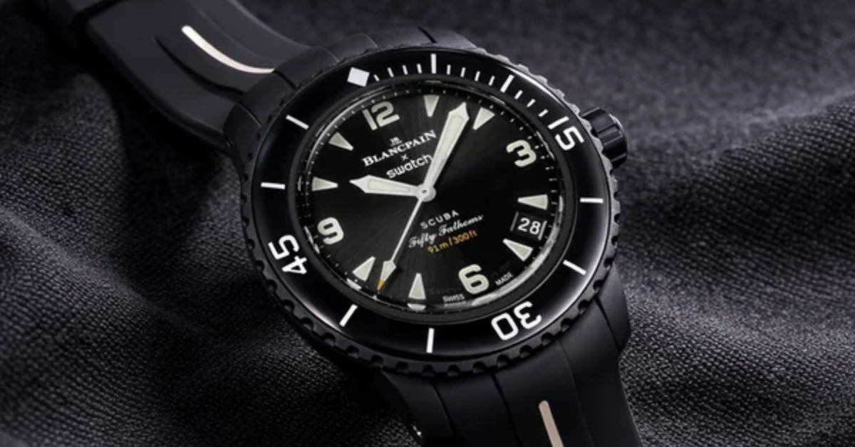 How to Change the Strap on a Blancpain x Swatch Scuba Fifty Fathoms – Tools, Lug Width and Best Straps - Helvetus