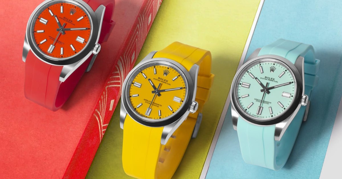 How to Pair Watch Strap Colors With Your Dial: A Stylist's Guide - Helvetus