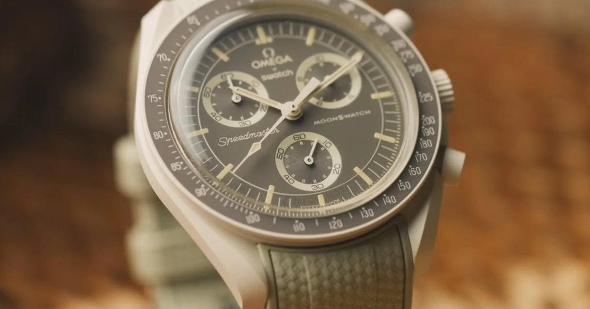 Omega X Swatch MoonSwatch Mission on Earth Desert Strap Guide – Best Rubber Straps & Fit - Helvetus