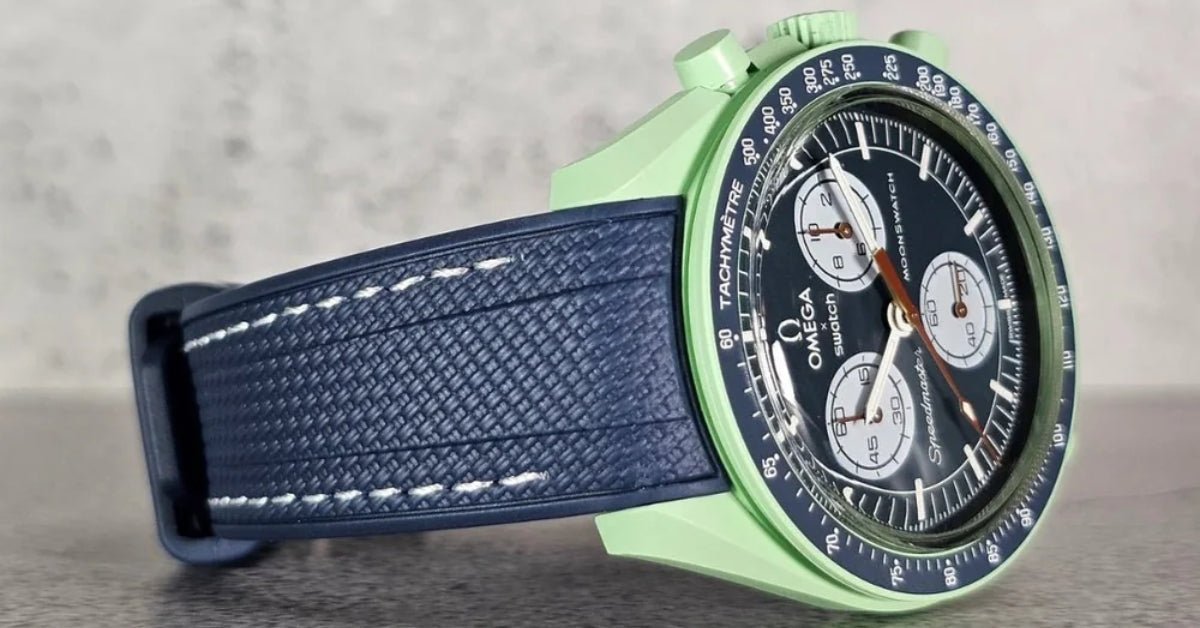 Omega X Swatch MoonSwatch Mission on Earth Strap Guide – Best Rubber Straps & Fit - Helvetus