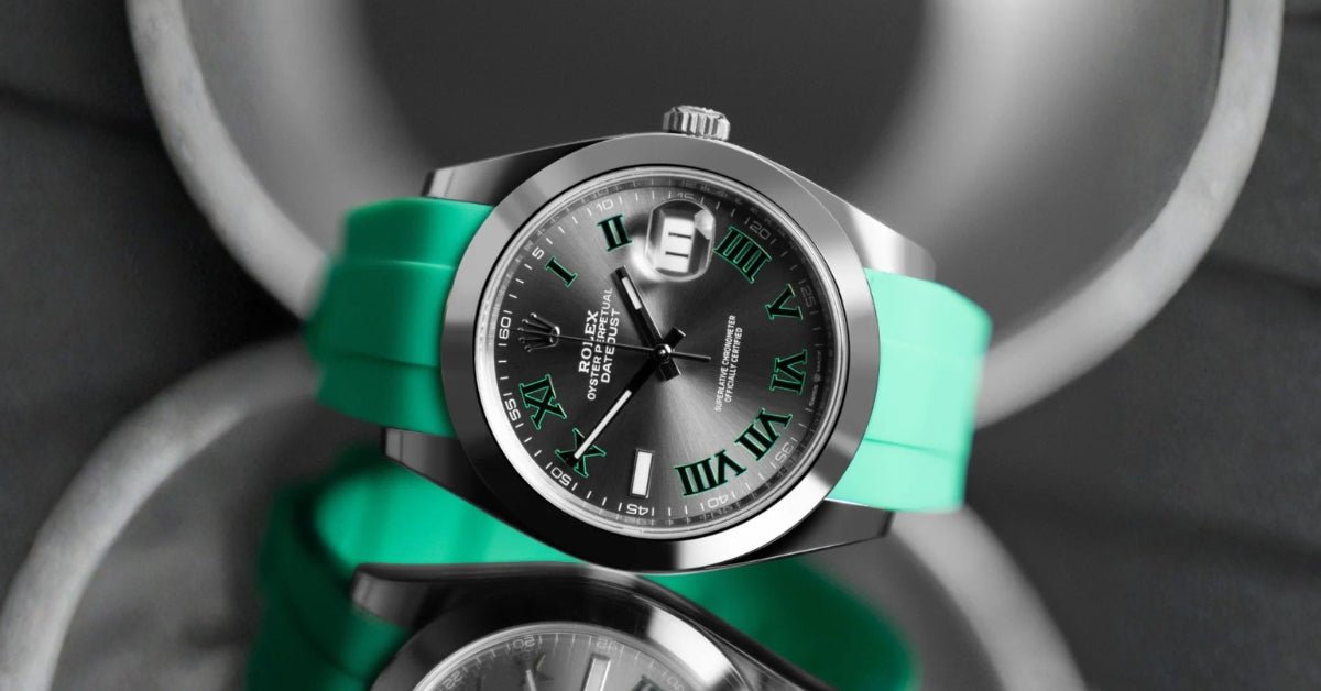 Rolex Datejust 36 & 41 “Wimbledon” Strap Guide: Best Fits - Helvetus