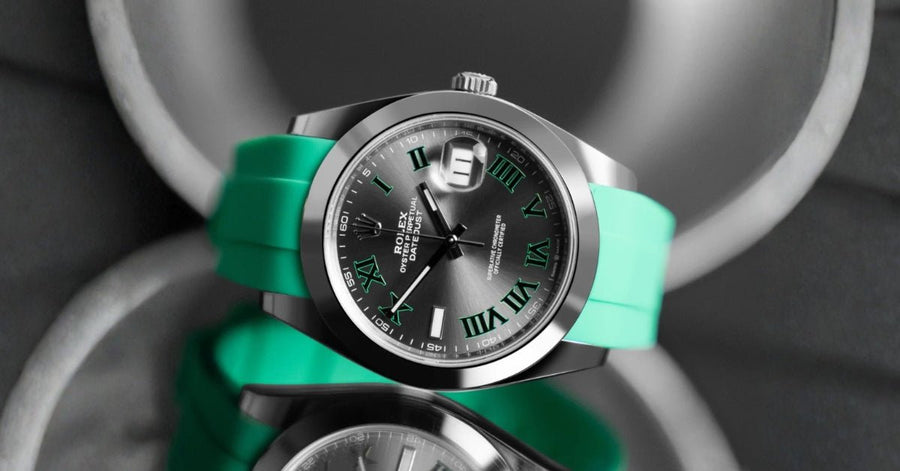 Rolex Datejust 36 & 41 “Wimbledon” Strap Guide: Best Fits - Helvetus