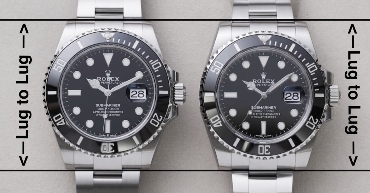 Rolex Lug Width Guide: Strap Sizes for Every Model (19mm, 20mm & 21mm) - Helvetus