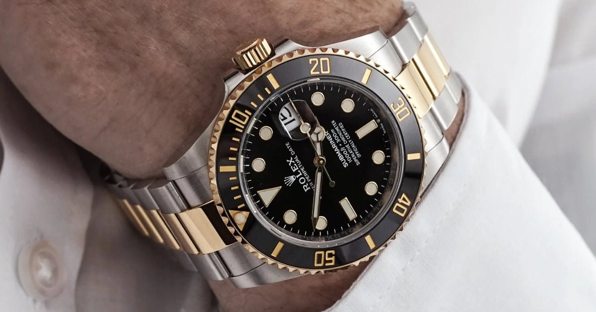 Rolex Submariner 126613LN Strap Guide: Best Rubber Straps for the Two-Tone Black Sub - Helvetus