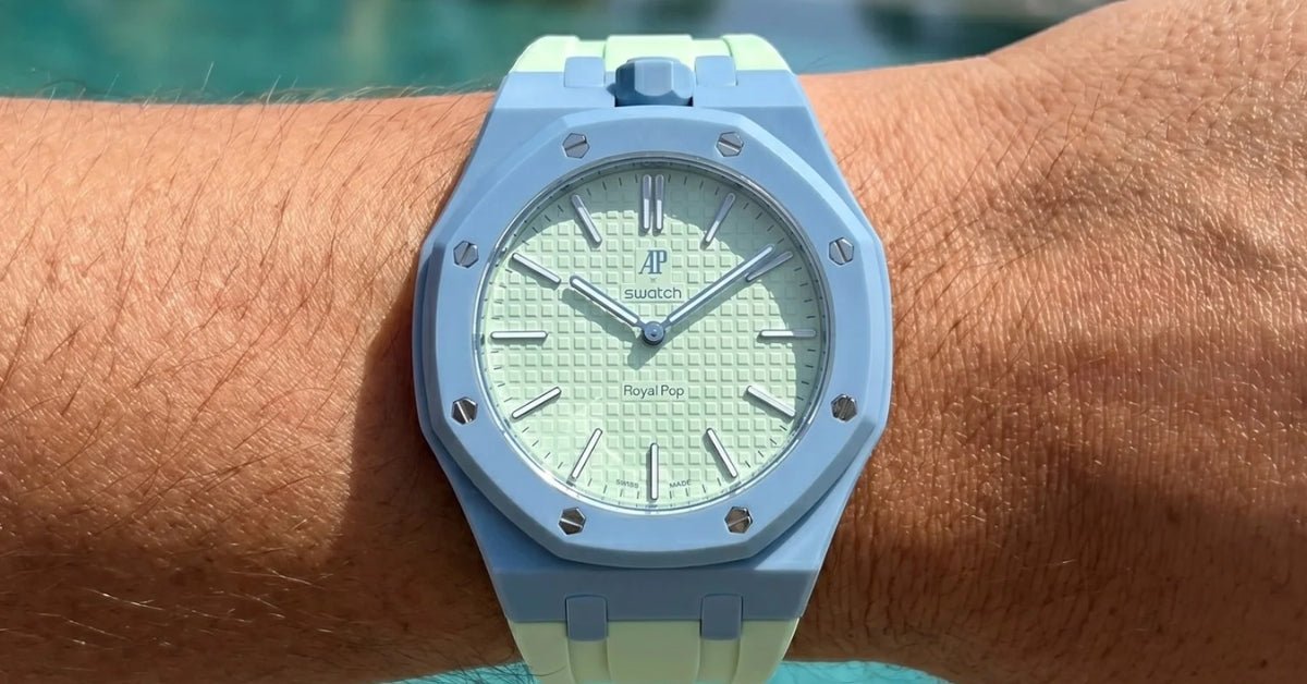 Royal Pop Blaue Acht Strap Guide (SSX03L101N) | Helvetus®