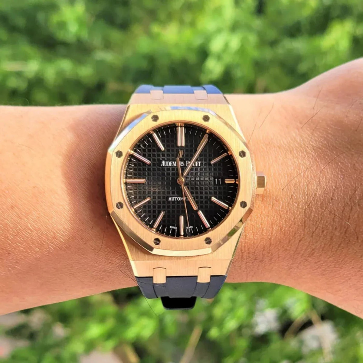 Audemars Piguet  Oak Offshoreラバーベルト Audemars Piguet Straps – Rubber & Crocodile Leather for Royal Oak