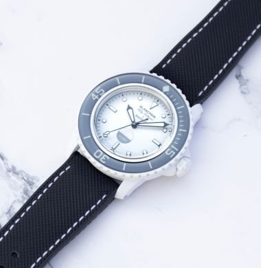 Straps for Blancpain X Swatch