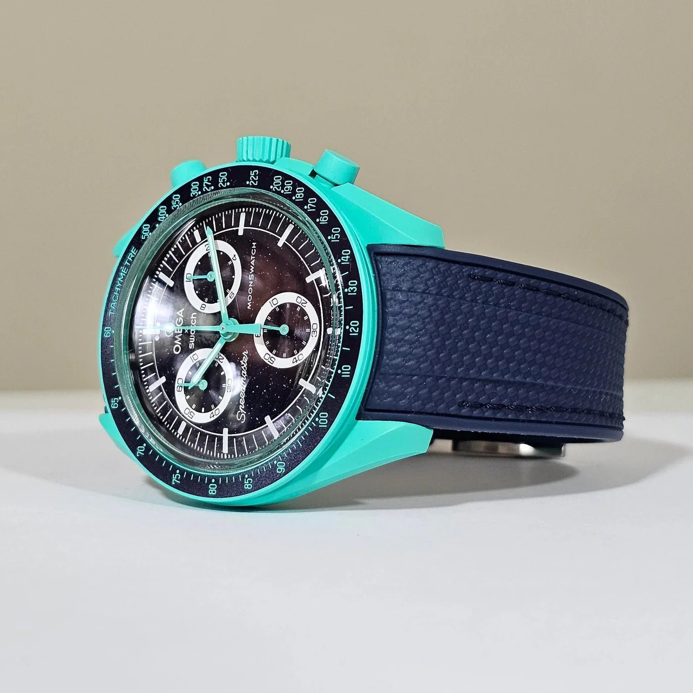 Straps for Mission on Earth - Polar Lights - MoonSwatch - Helvetus