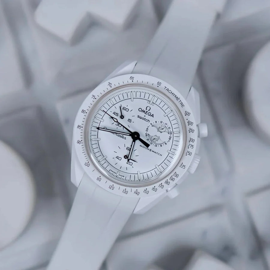 Mission to Moonphase Snoopy | Omega X Swatch Straps - Helvetus