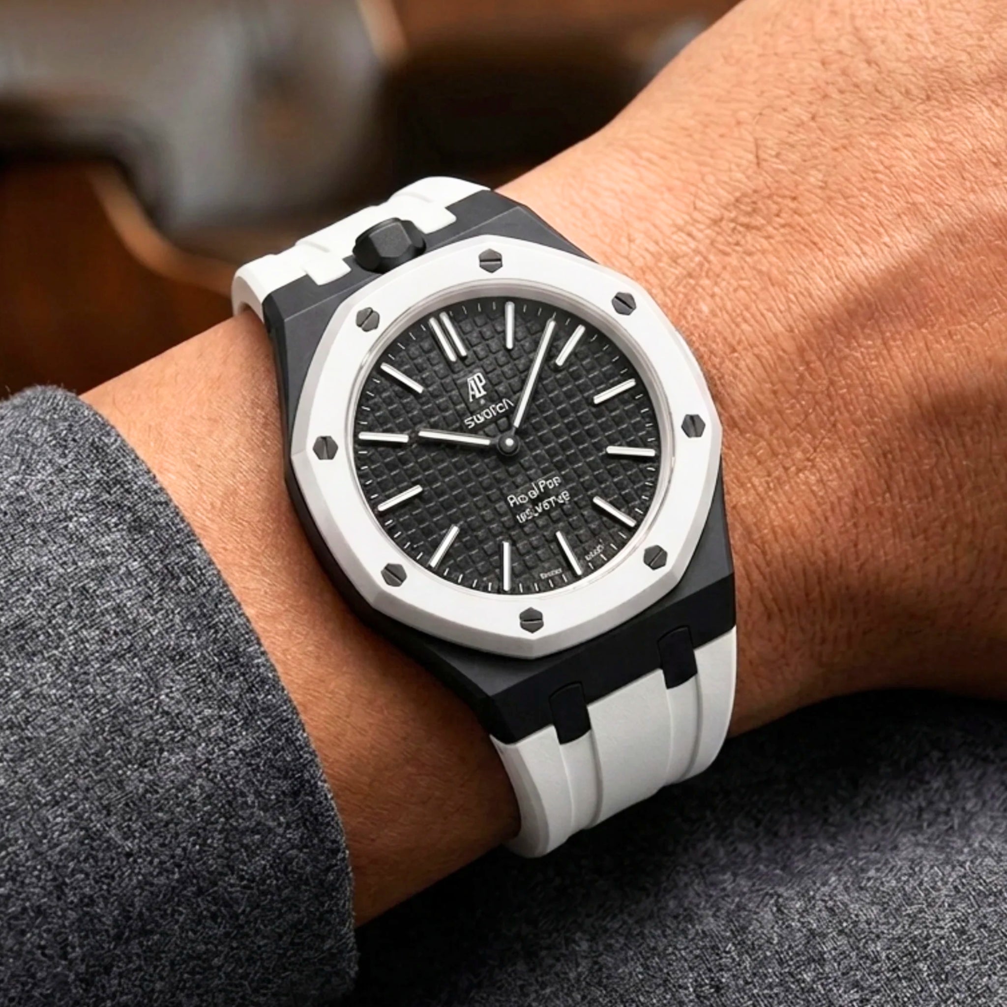 Royal Pop Wrist Strap & Case for AP × Swatch | Helvetus®