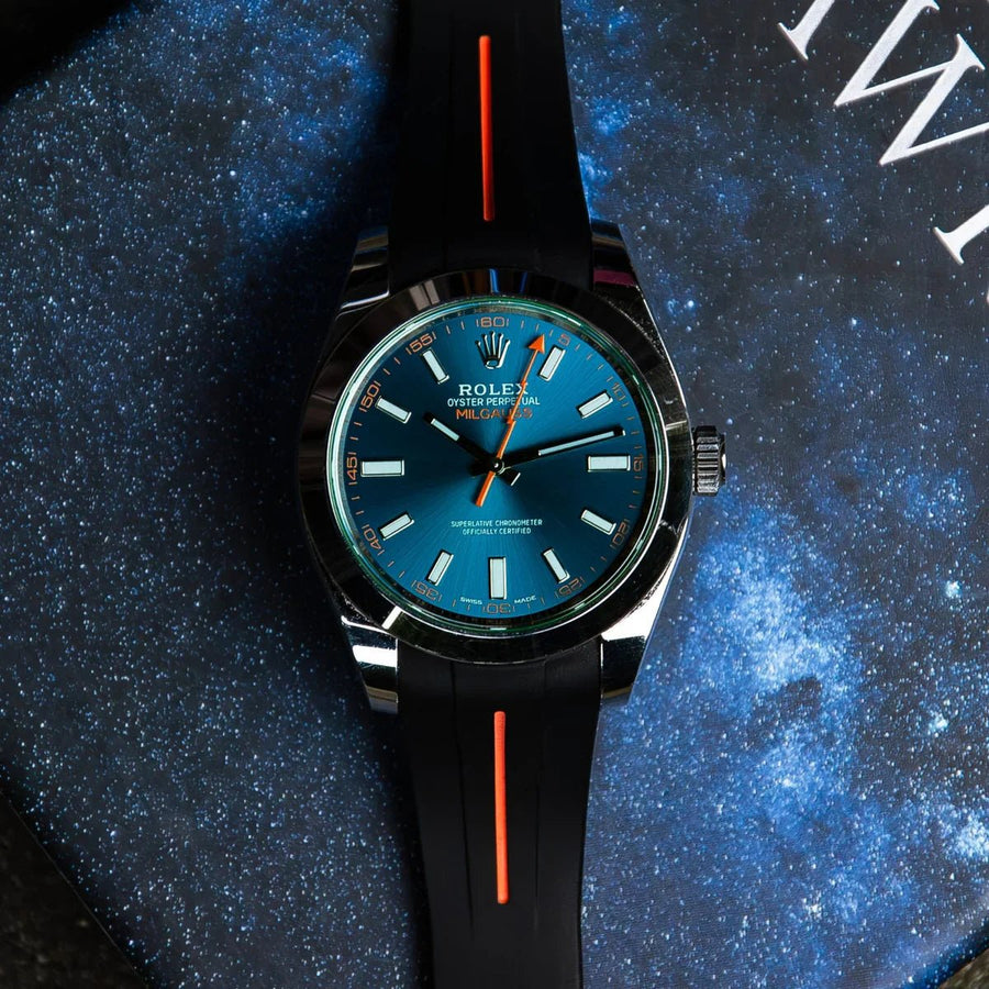 Rubber Straps for Rolex Milgauss - Helvetus