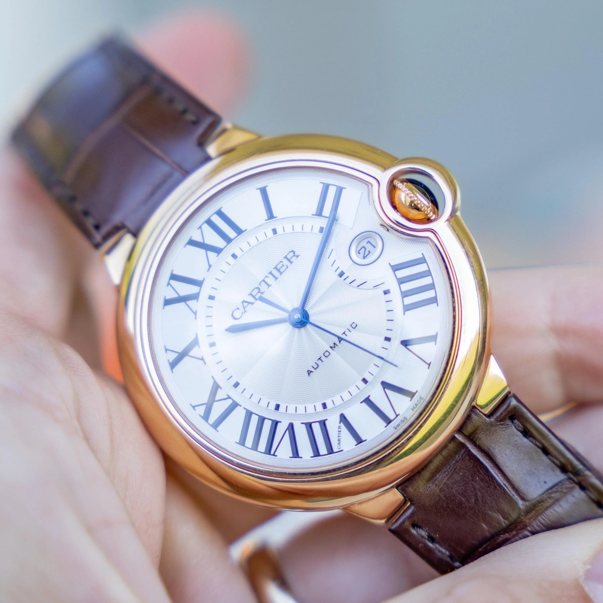 Straps for Cartier Ballon Bleu - Helvetus® Switzerland