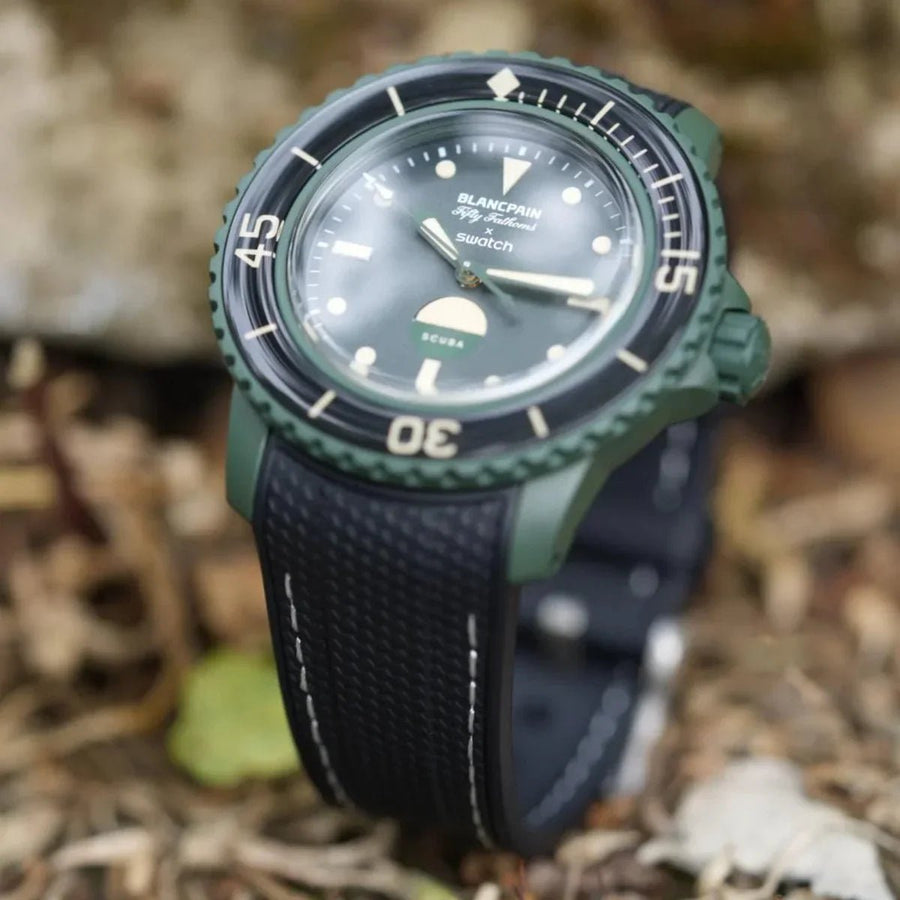 Straps for Green Abyss | Blancpain X Swatch - Helvetus