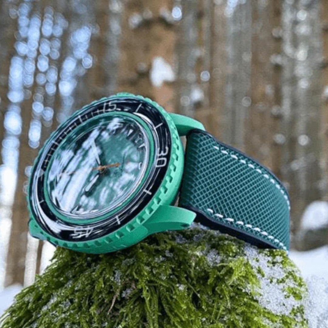 Straps for Indian Ocean | Blancpain X Swatch | By Helvetus®