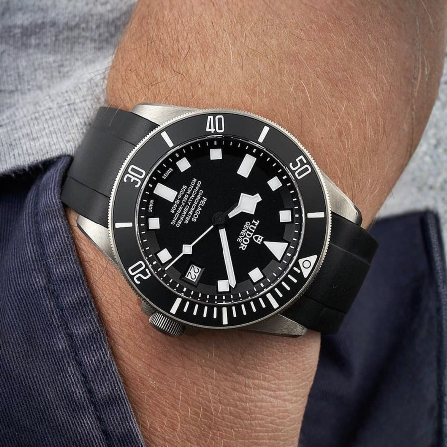 tudor pelagos 42 rubber watch strap