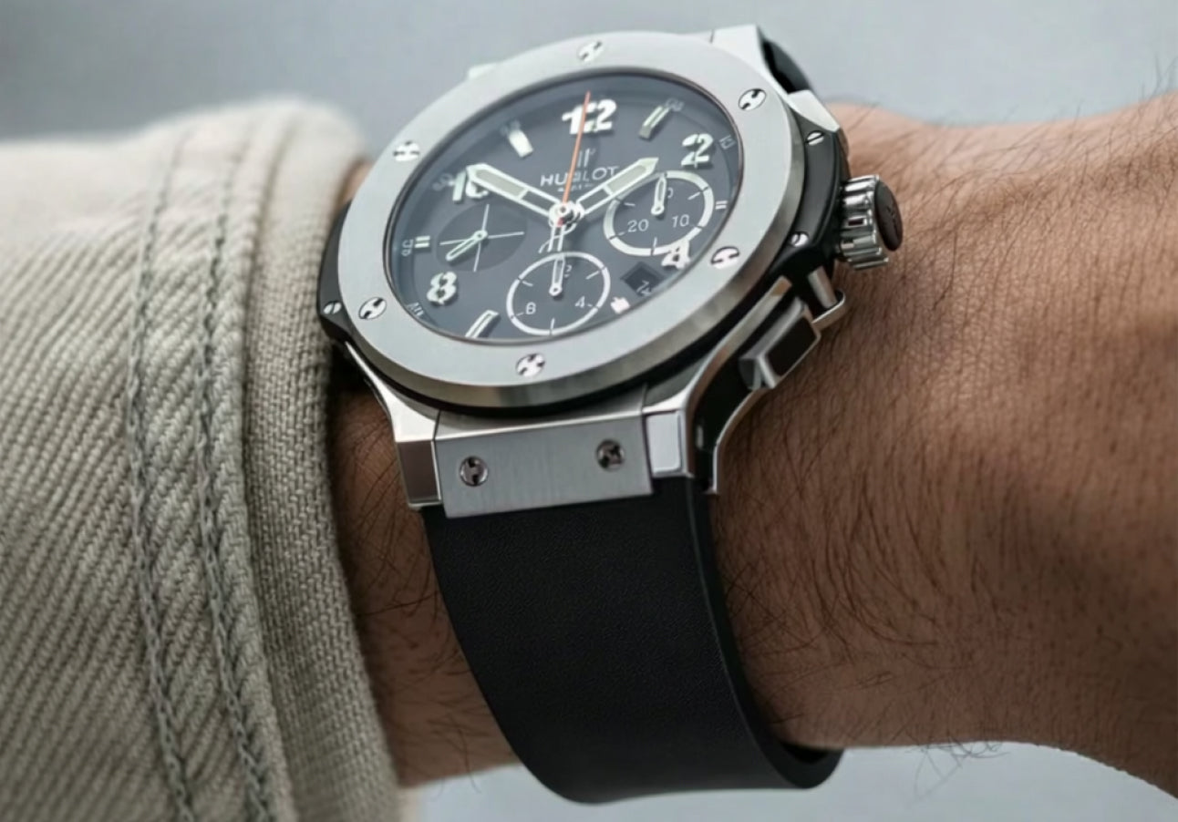 【正規品】HUBLOT用ホワイトラバーベルト42ミリ Hublot Classic Fusion Strap in White - Helvetus® Switzerland