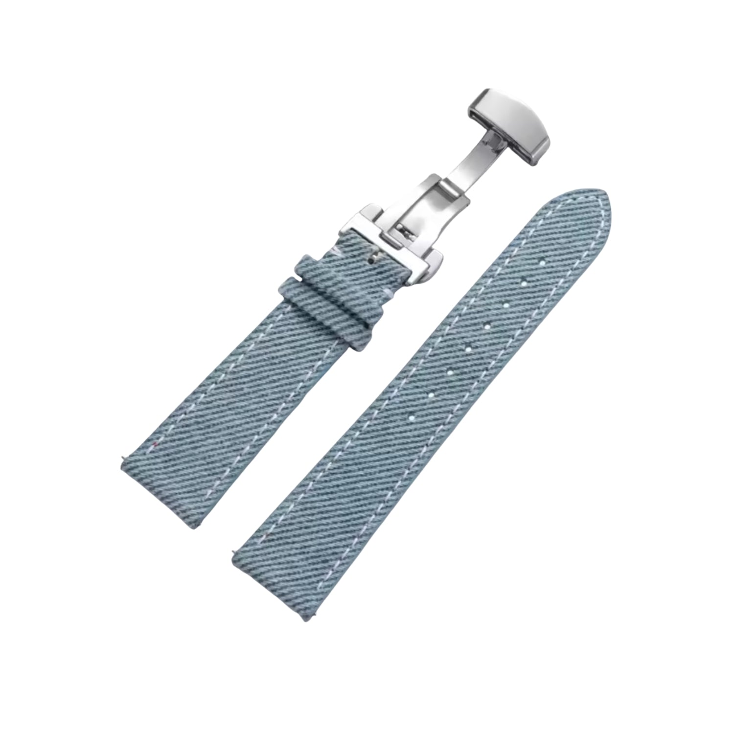 Blue Handmade Denim Watch Strap – DenimaTex™ by Helvetus®