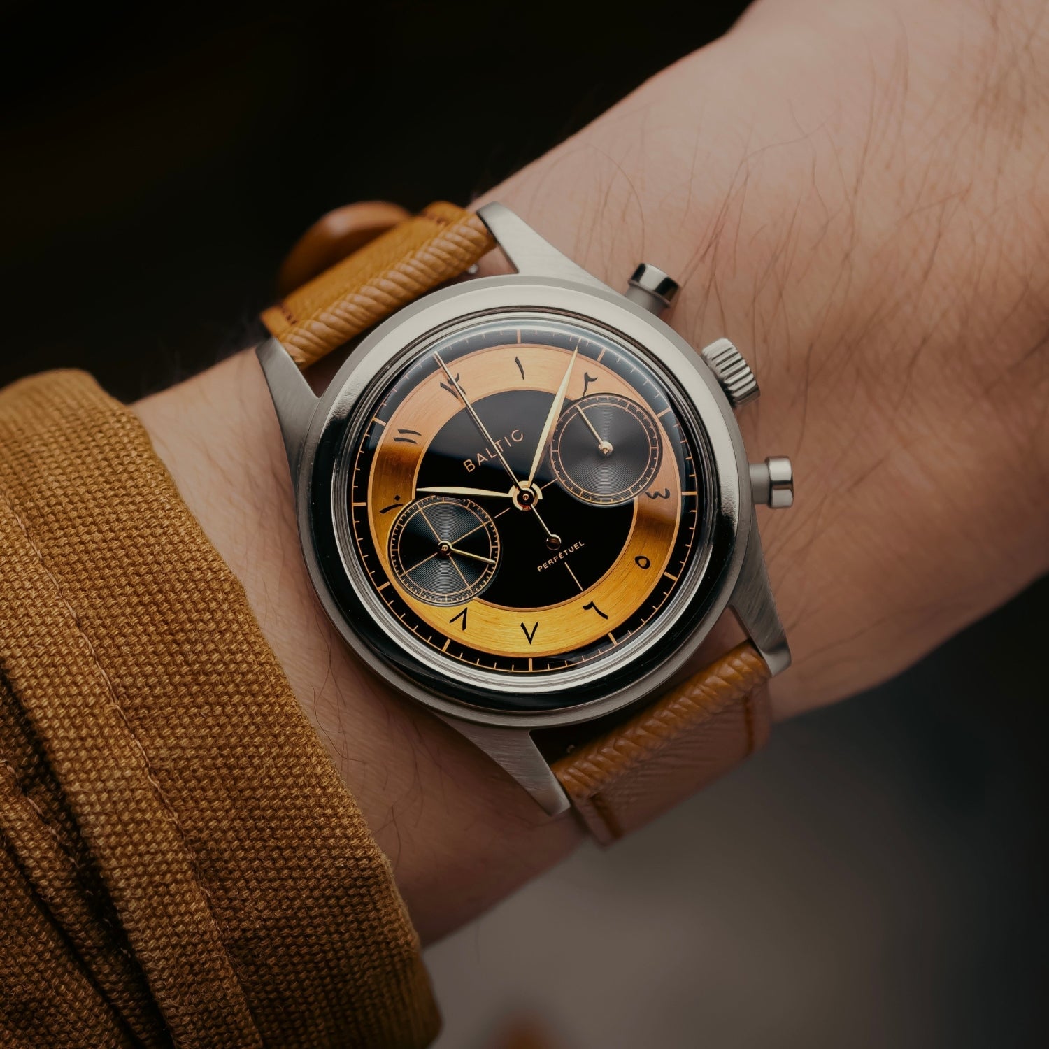 Brown Leather Watch Strap – Handcrafted Replacement Band – Helvetus® - Helvetus