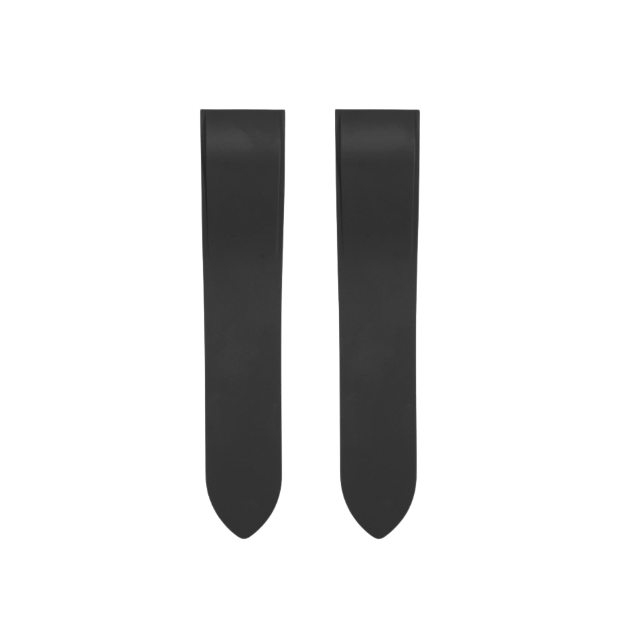 Cartier Santos 100 Rubber Strap - Black - Helvetus