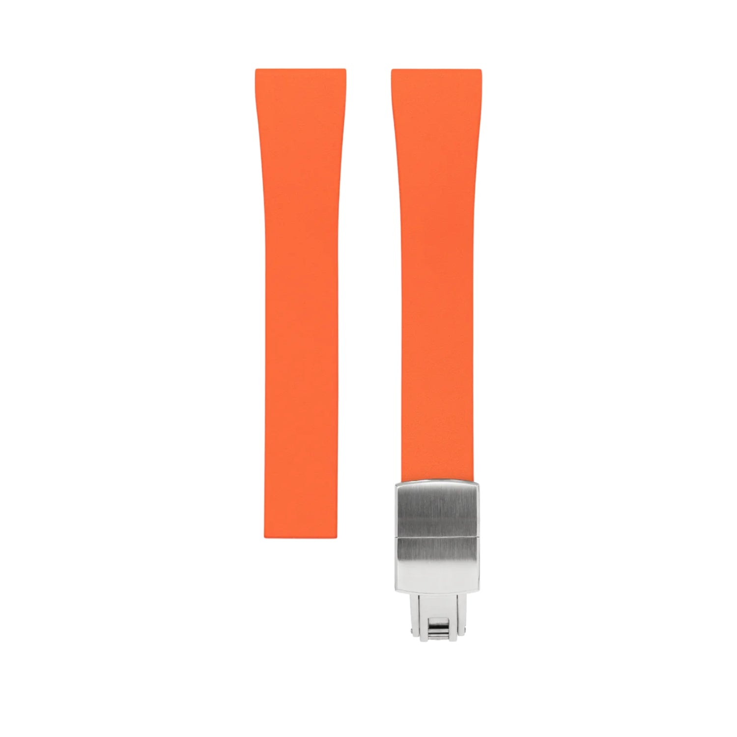 CTS Rubber Strap - Cartier Santos - Dumont - Orange - Helvetus