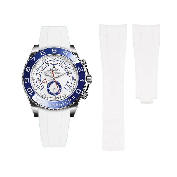 White Strap for Yacht-Master II - Helvetus®