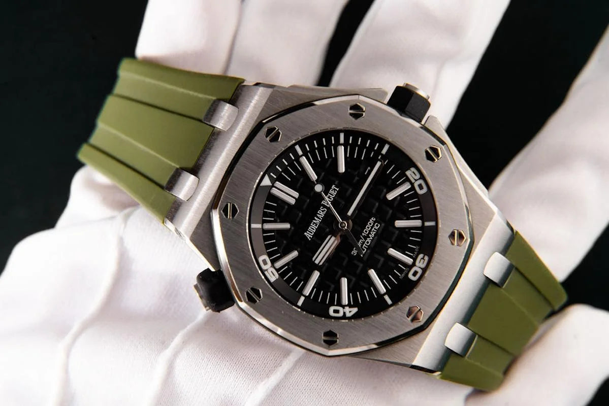 helvetus audemars piguet rubber strap