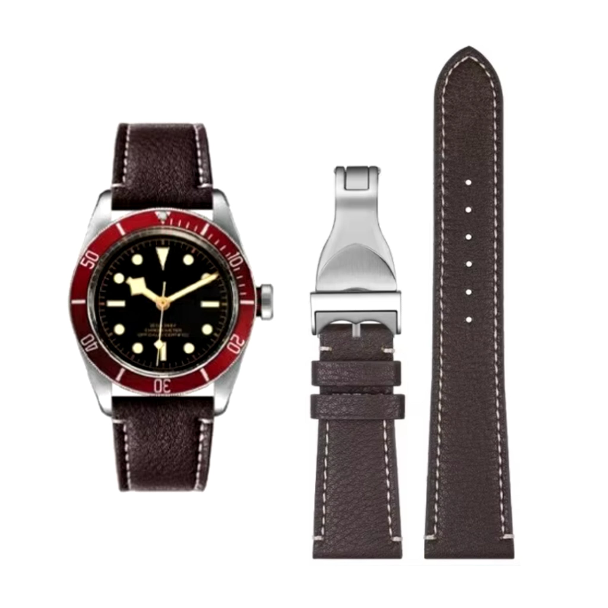 Pelagos leather strap best sale