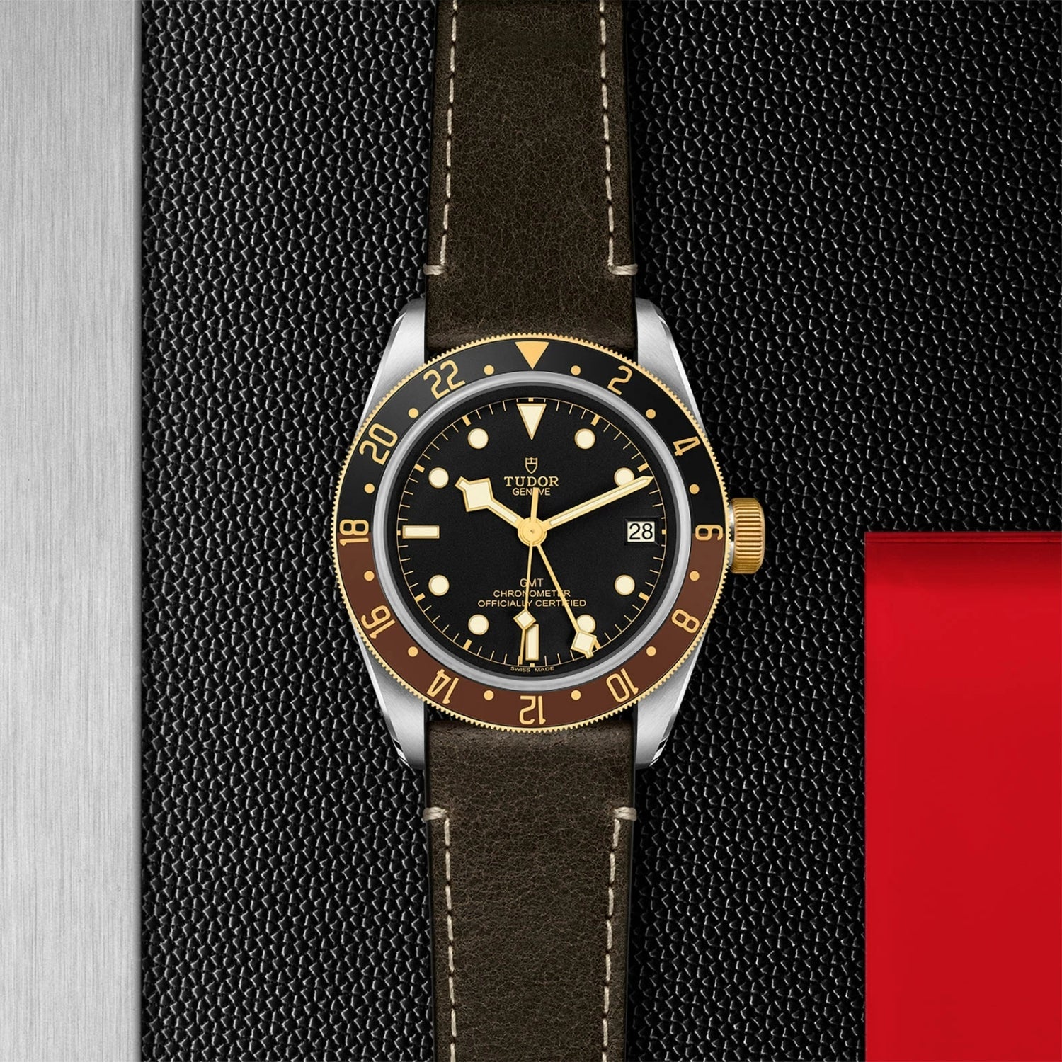 Leather Strap - For Tudor - Brown - Helvetus