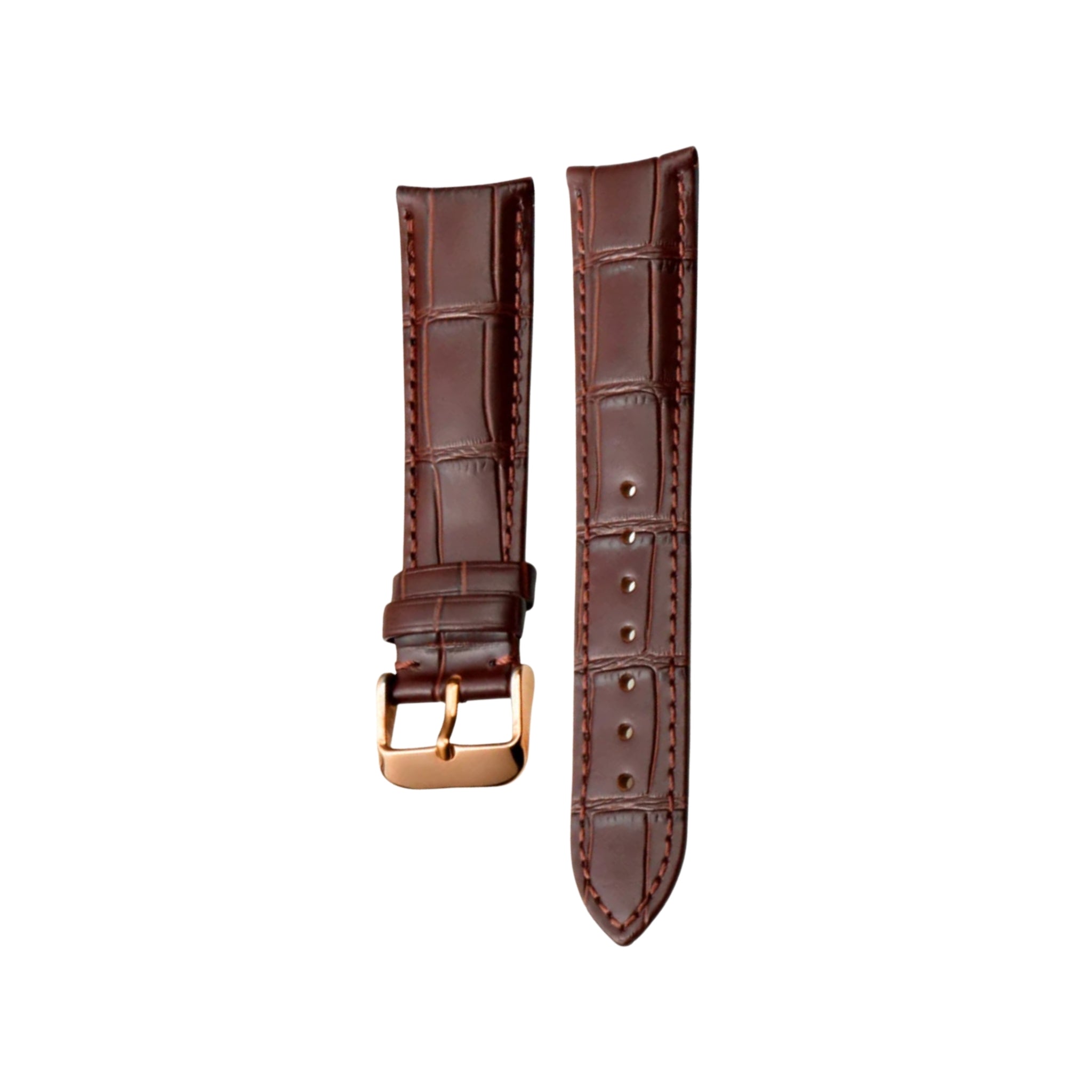 Leather Strap - For Vacheron Constantin Patrimony & Traditionnelle and other Models - Brown - Helvetus