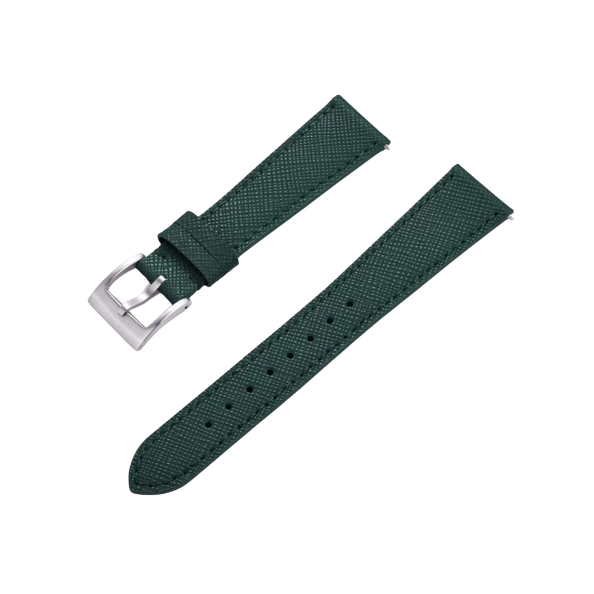 Leather Strap - Green - Classic Design - Helvetus