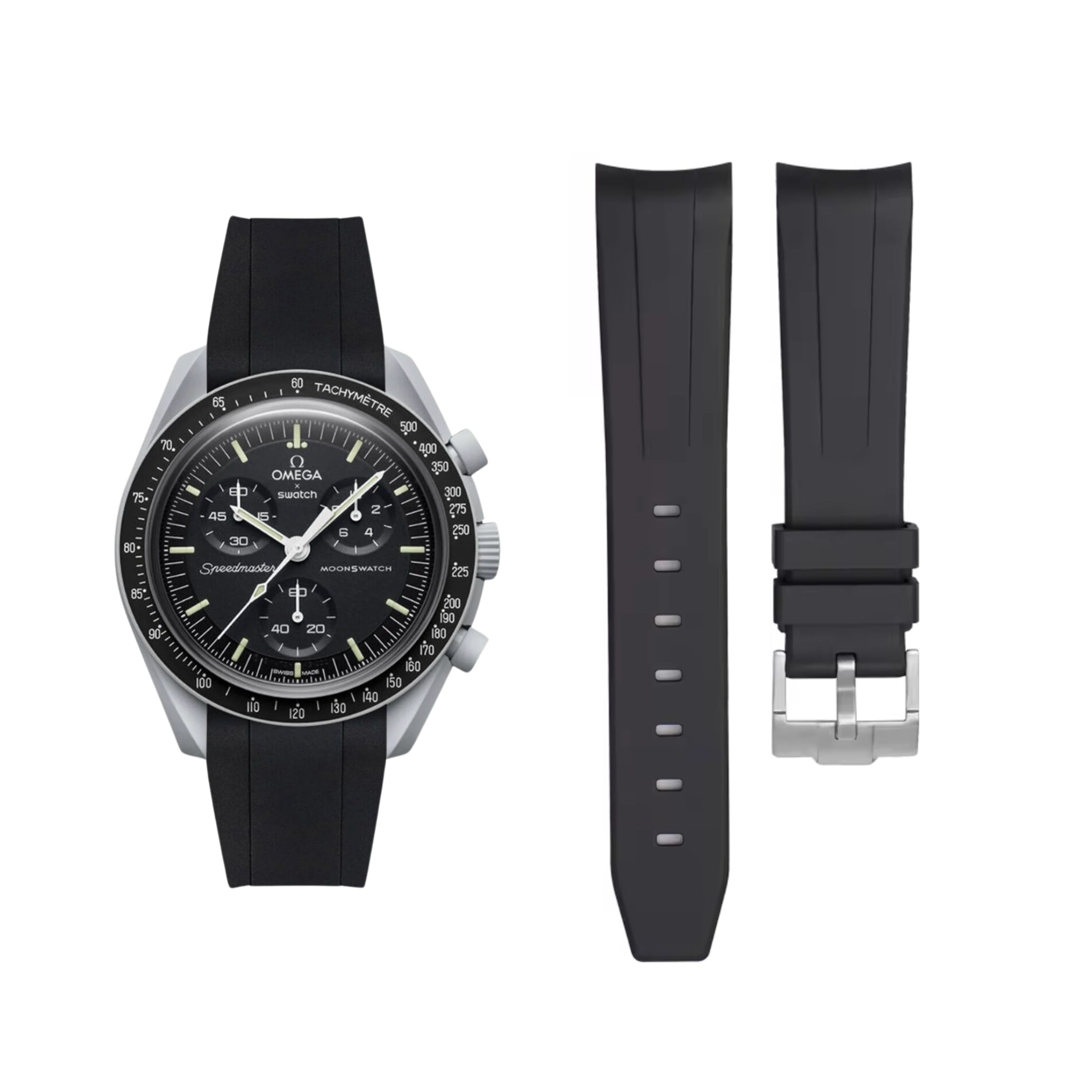 MoonSwatch Straps – Premium Rubber & Leather Bands | Helvetus®