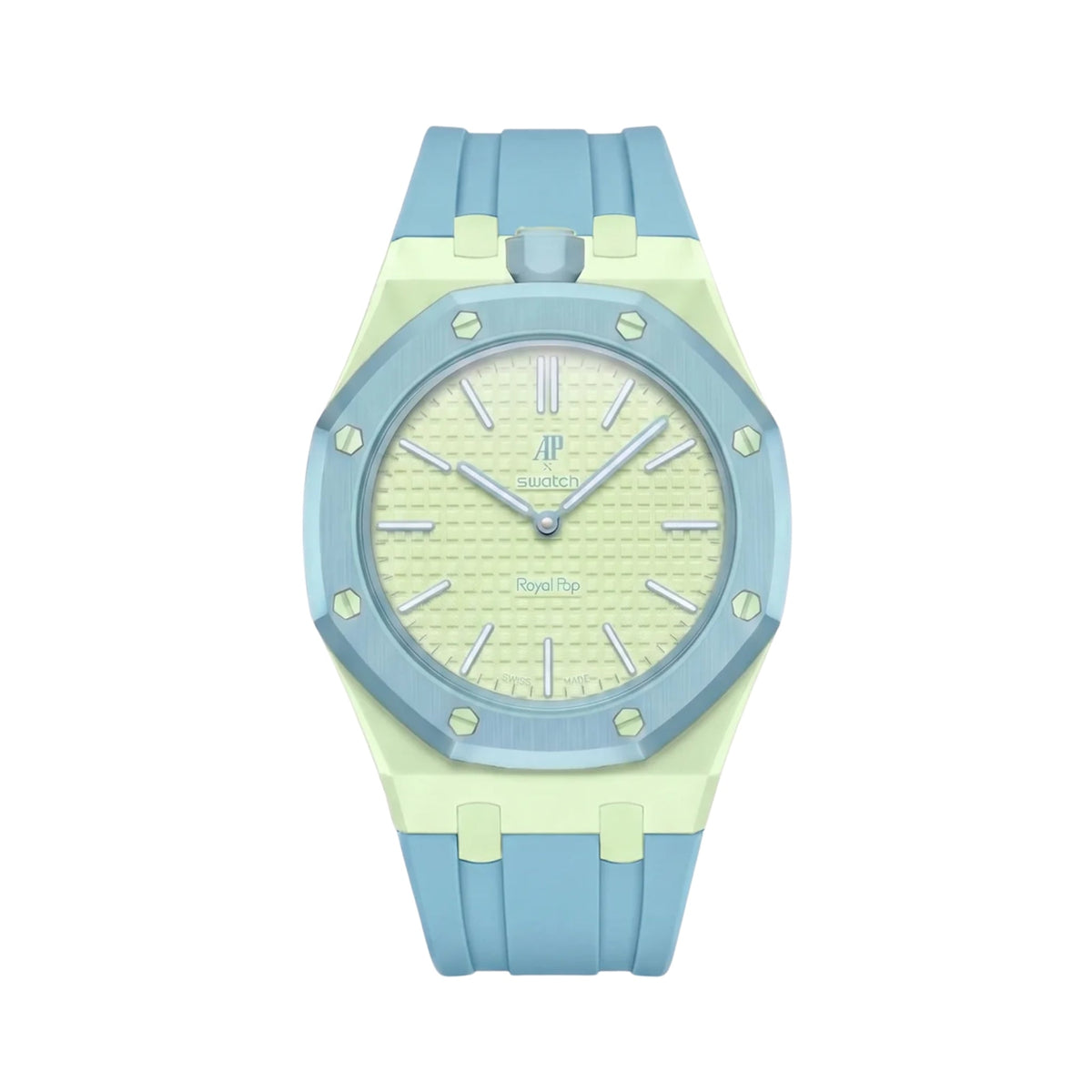 Royal Pop Wrist Strap & Case — For Blaue Acht (Lépine, Crown at 12) - Helvetus