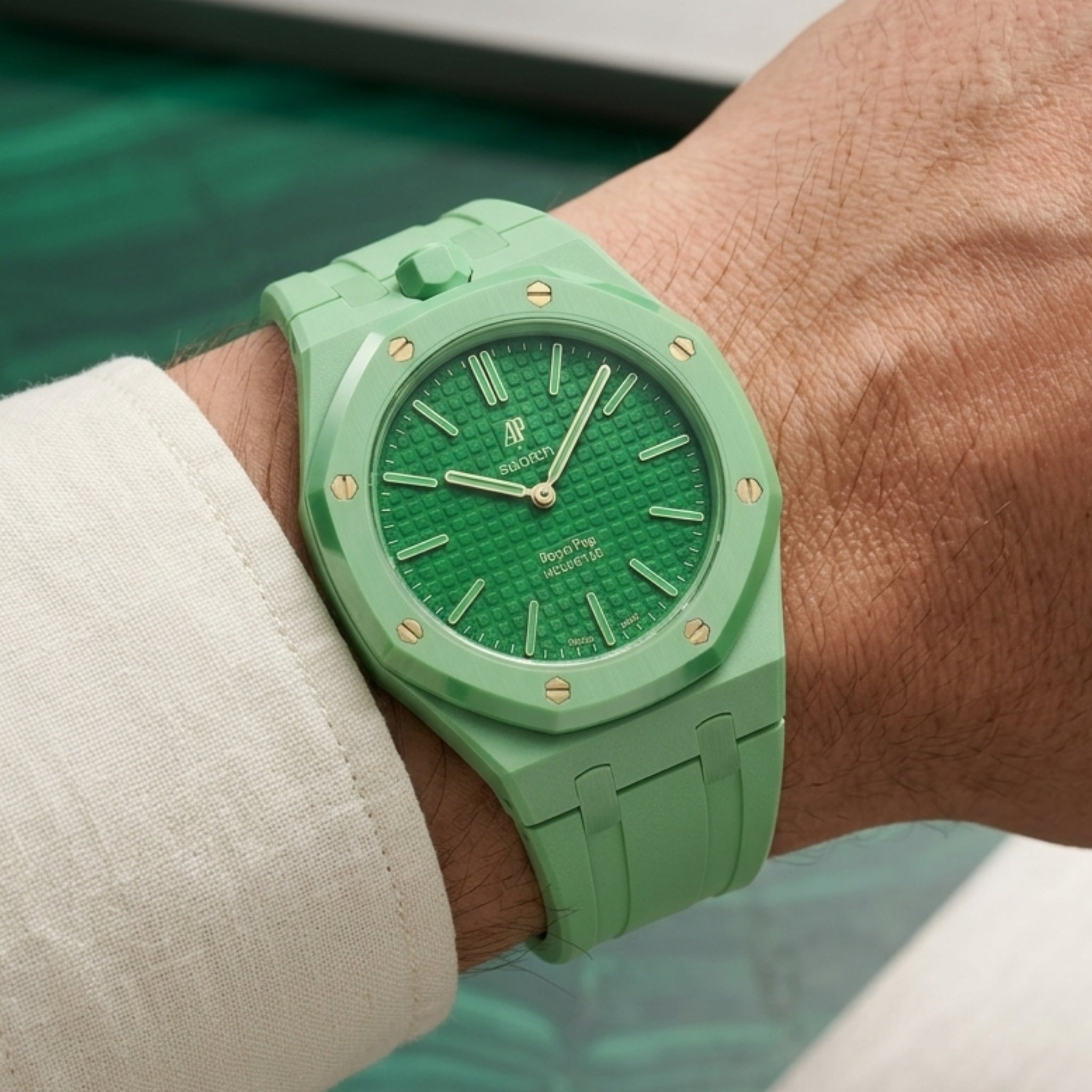 Royal Pop Strap for Green Eight — Wrist Case Set | Helvetus®