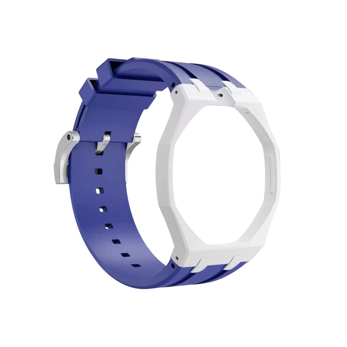 Royal Pop Wrist Strap & Case — For Huit Blanc (Lépine, Crown at 12) - Helvetus
