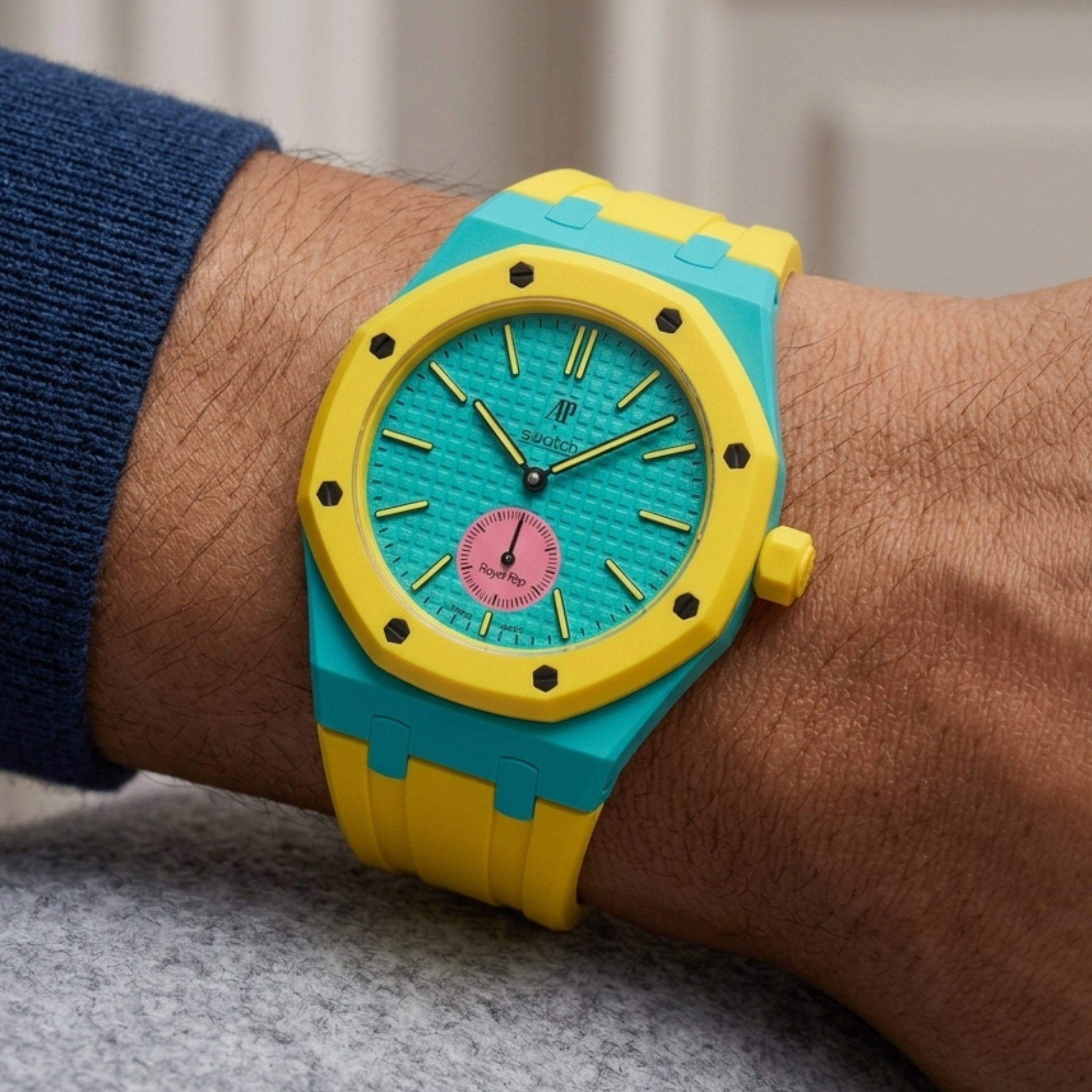 Royal Pop Strap for Otg Roz — Savonnette Wrist Set | Helvetus®